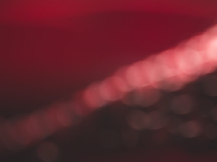 abstract macro image in red with bokeh
