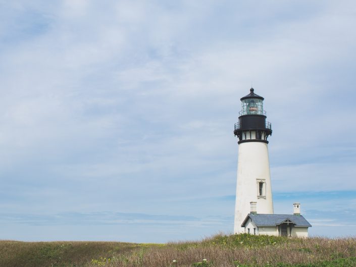 Yaquina Head Lighthouse in Newport Oregon