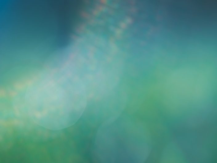 abstract image blue and green bokeh