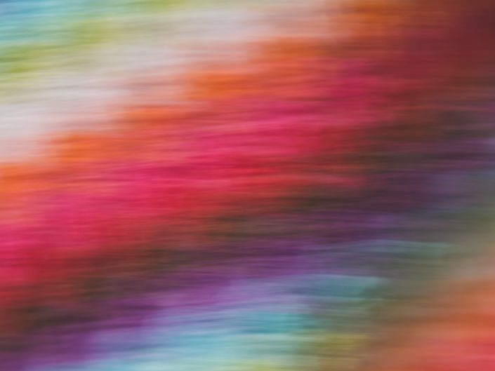 macro image with many colors taken with camera movement